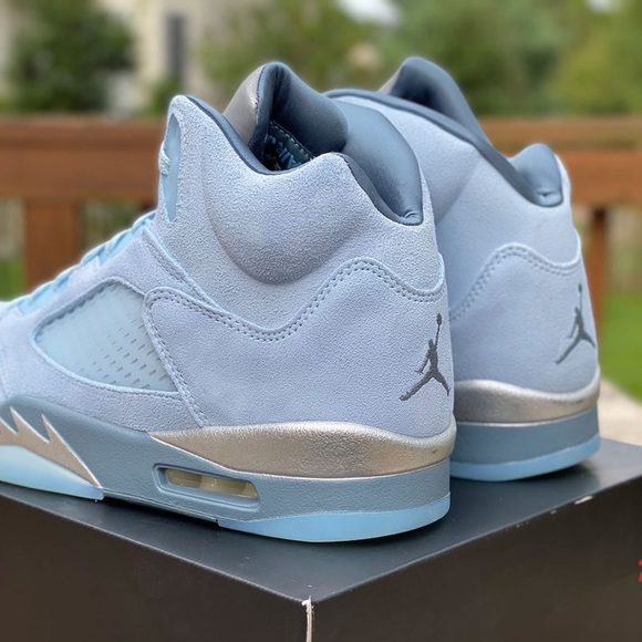 Air Jordan 5 Retro "Bluebird Women’s Sz 10.5 or Men’s 9 DD9336-400 New with Box - Picture 8 of 10